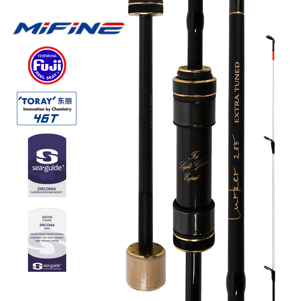MIFINE LURKER Joran Spinning U - Kastking Reel Zephyr ulasan dan harga