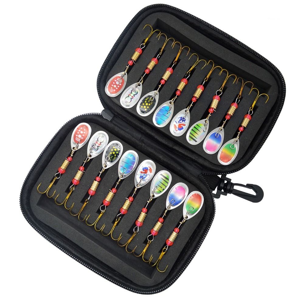 Kotak Penyimpanan Umpan Pancin - Fishing Lure Spinner ulasan dan harga