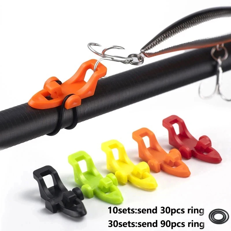 10-20 set Penjepit Kait Joran  - Fishing Lure Jig ulasan dan harga
