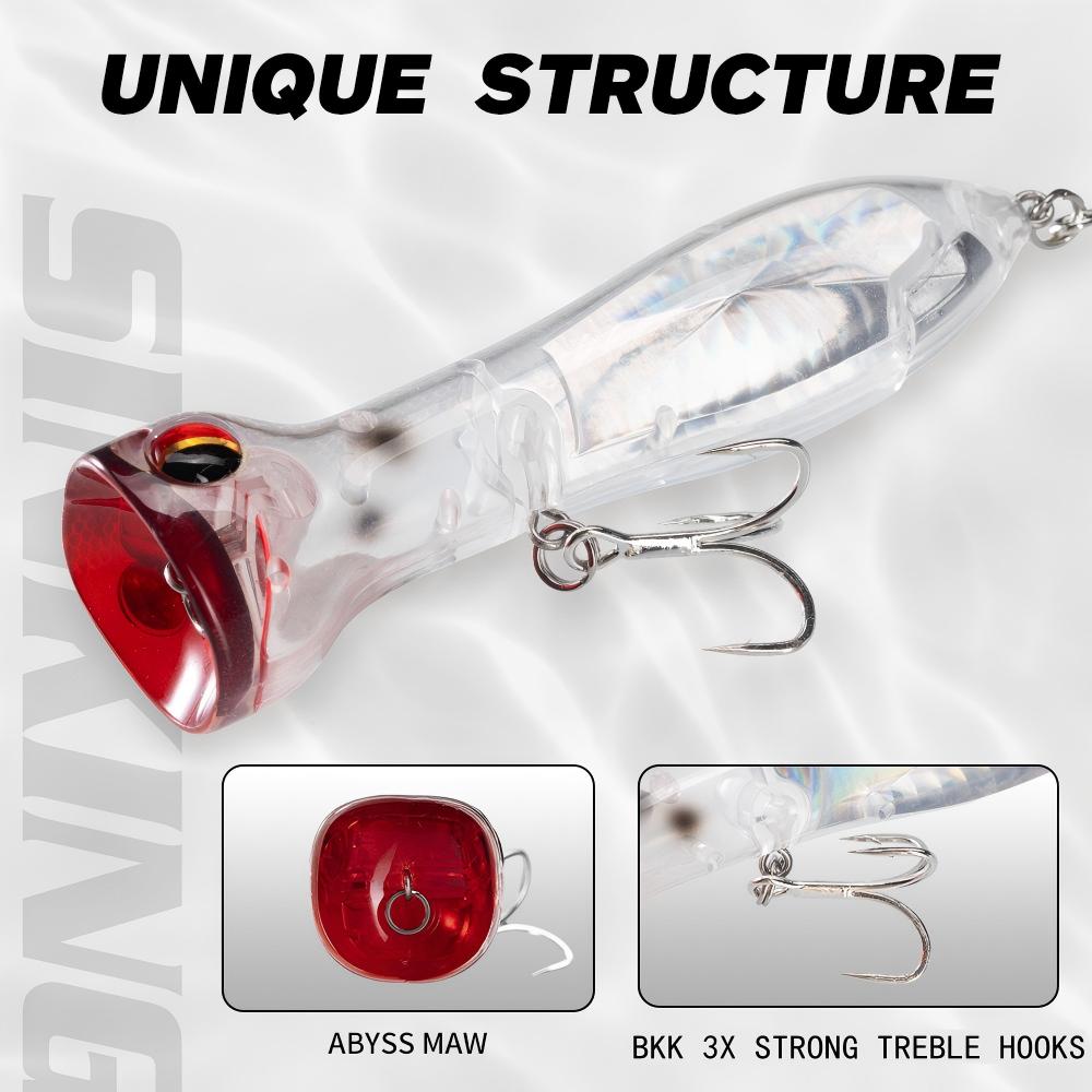 Umpan Pancing Popper Mengapung - Fishing Lure Popper ulasan dan harga