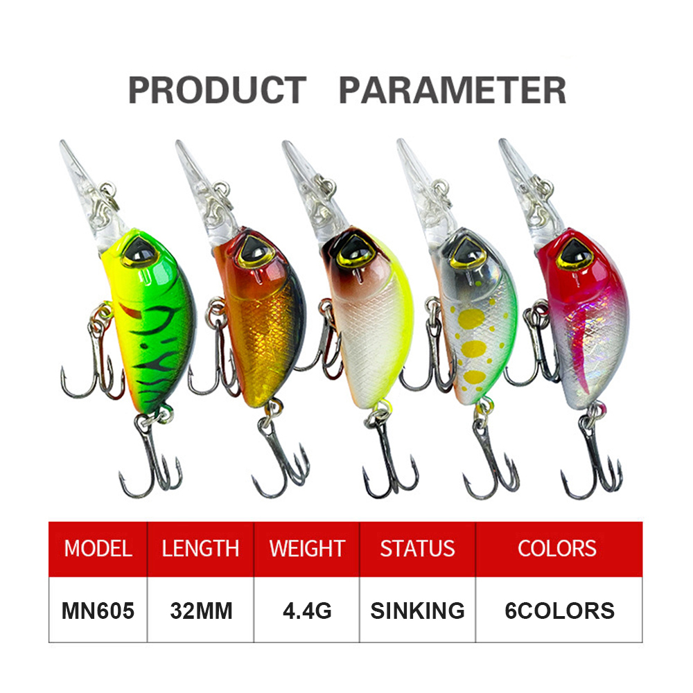 3.2Cm 4.4G Umpan Pancing Tengg - Fishing Lure Jerkbait ulasan dan harga